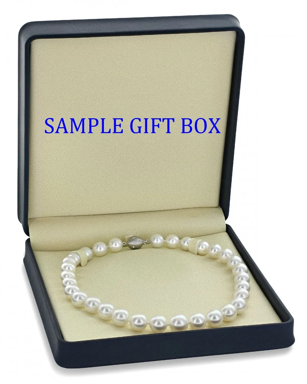 13-16mm White Freshwater Baroque Pearl Necklace - AAA Quality