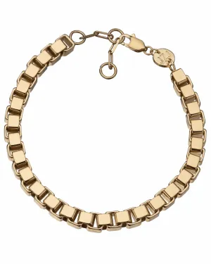 14k Gold Vermeil Rowan Rolo Chain Chunky Bracelet