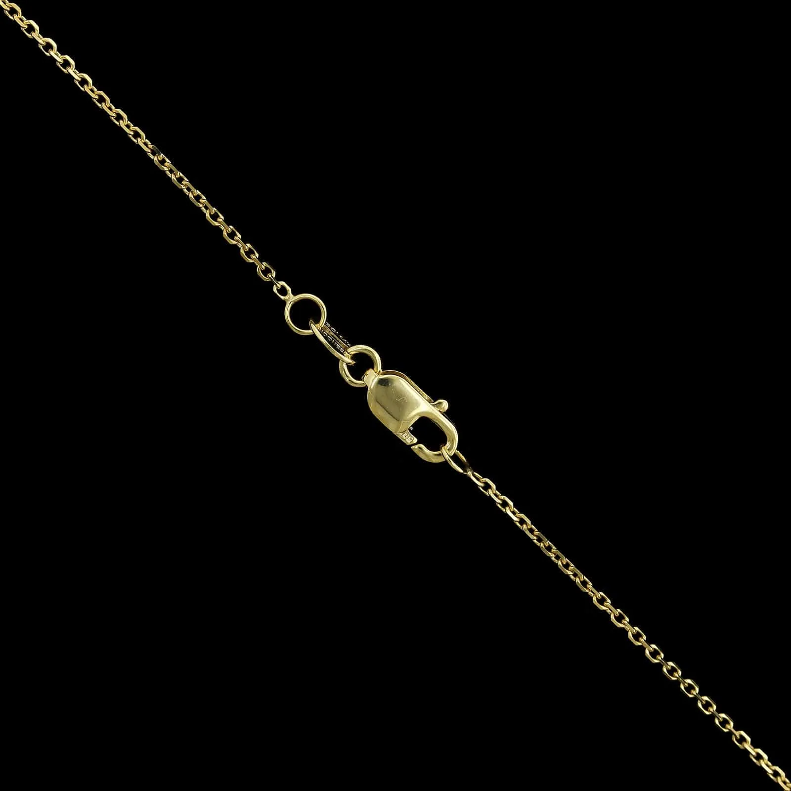 14K Two Tone Gold Estate Cultured Pearl Diamond Pendant Necklace