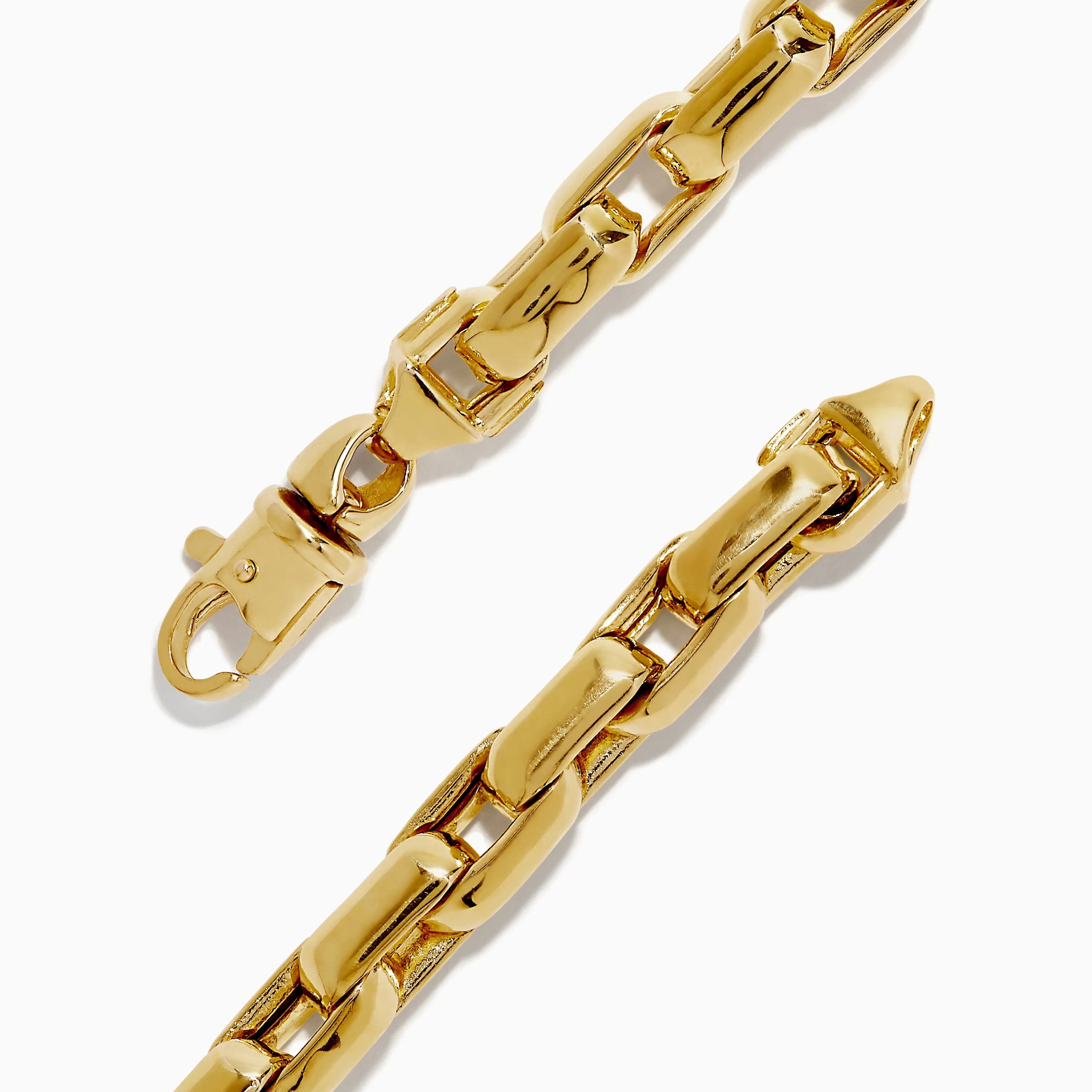 14K Yellow Gold 9" Chain Link Bracelet