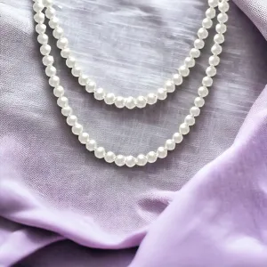 60" Pearl Necklace