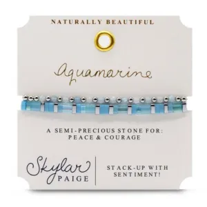 Aquamarine - Naturally Beautiful Bracelet