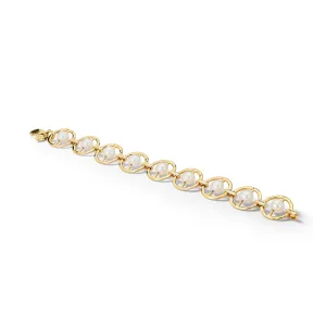 Archipelago Bracelet Yellow Gold - Pearl