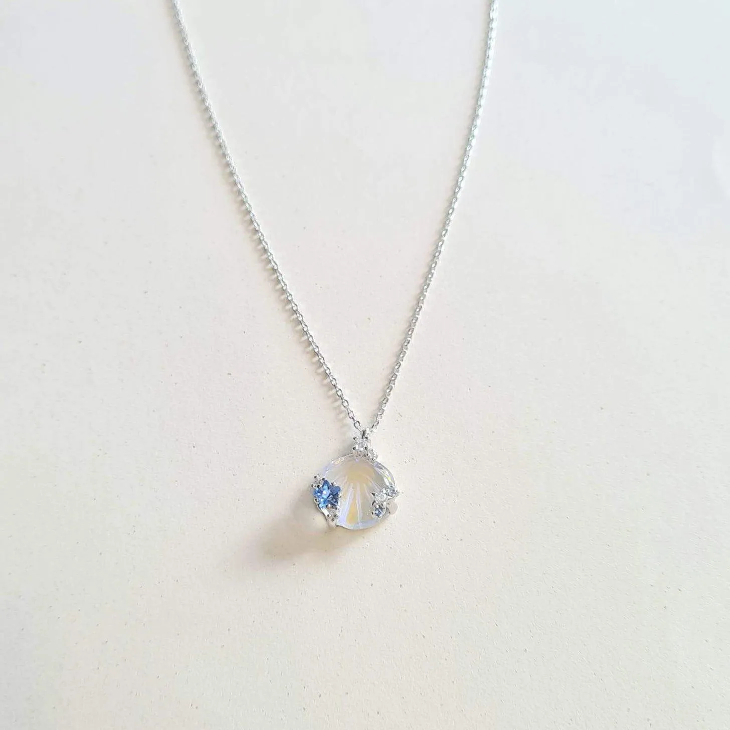 Aurora Shell Necklace 925 Silver