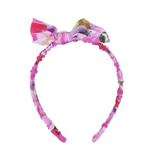 Baby Bling Delilah Printed Tied Hard Headband