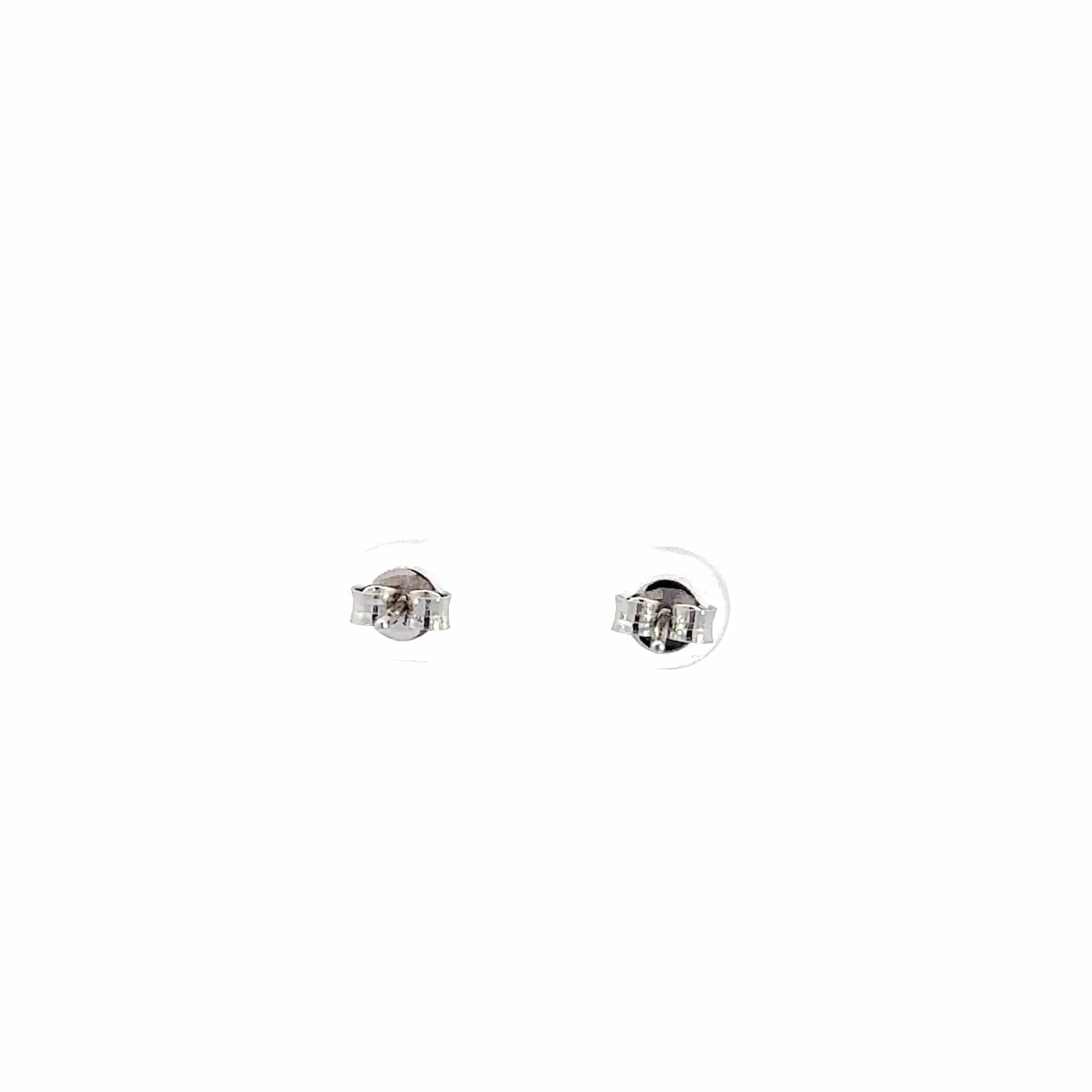 Baikalla Classic 18k Gold Diamond Cut Earrings