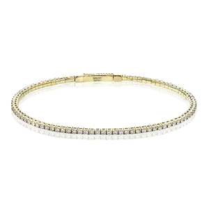 Bracelet in 18K Gold with Diamonds