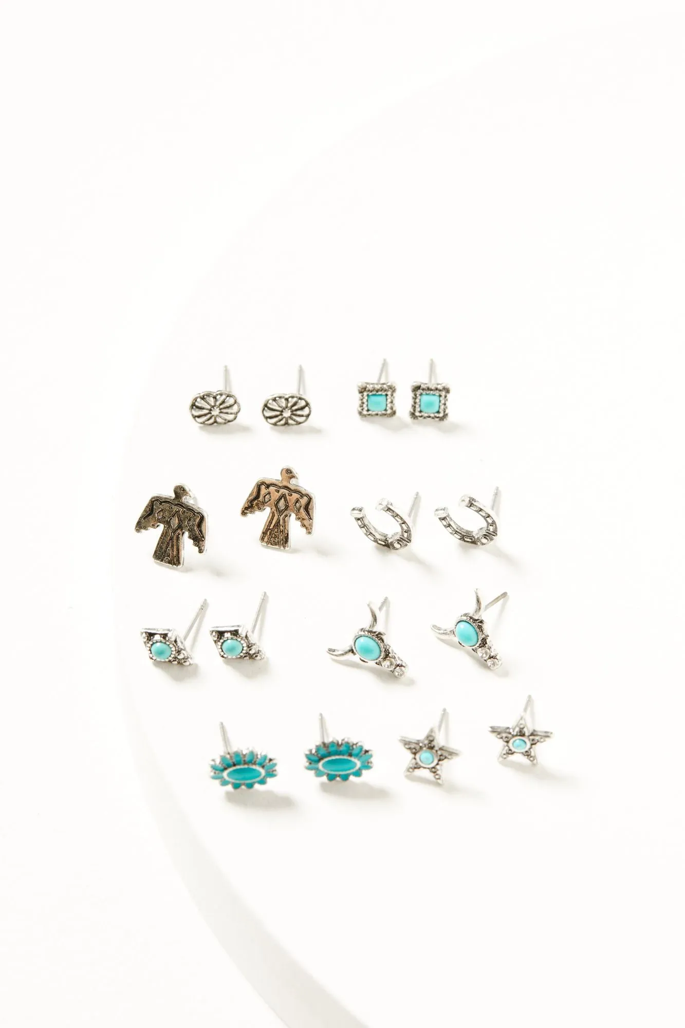 Brimfield Antique Earring Set - 8 Piece