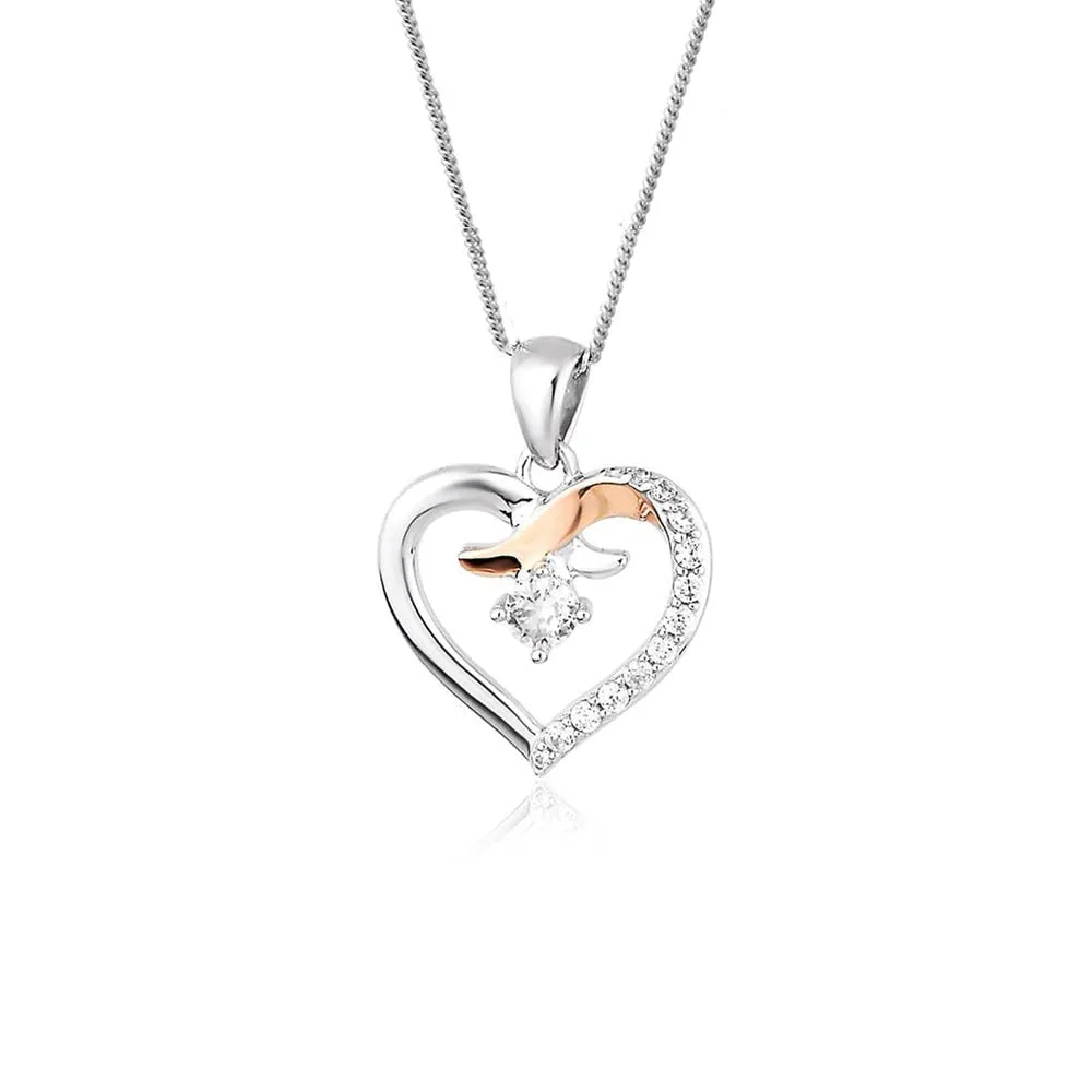 Clogau Kiss Pendant Necklace