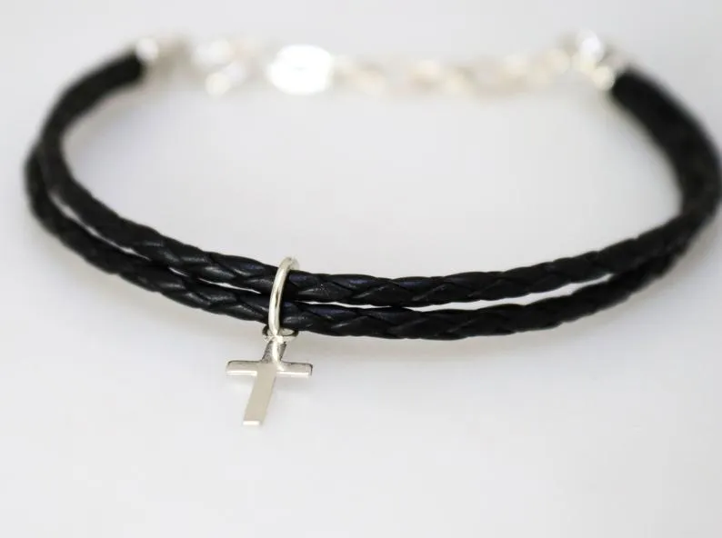 Cross Bracelet - Religious Gifts for him