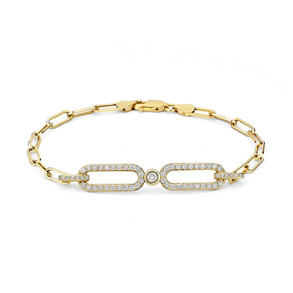 Double Link ID Bracelet