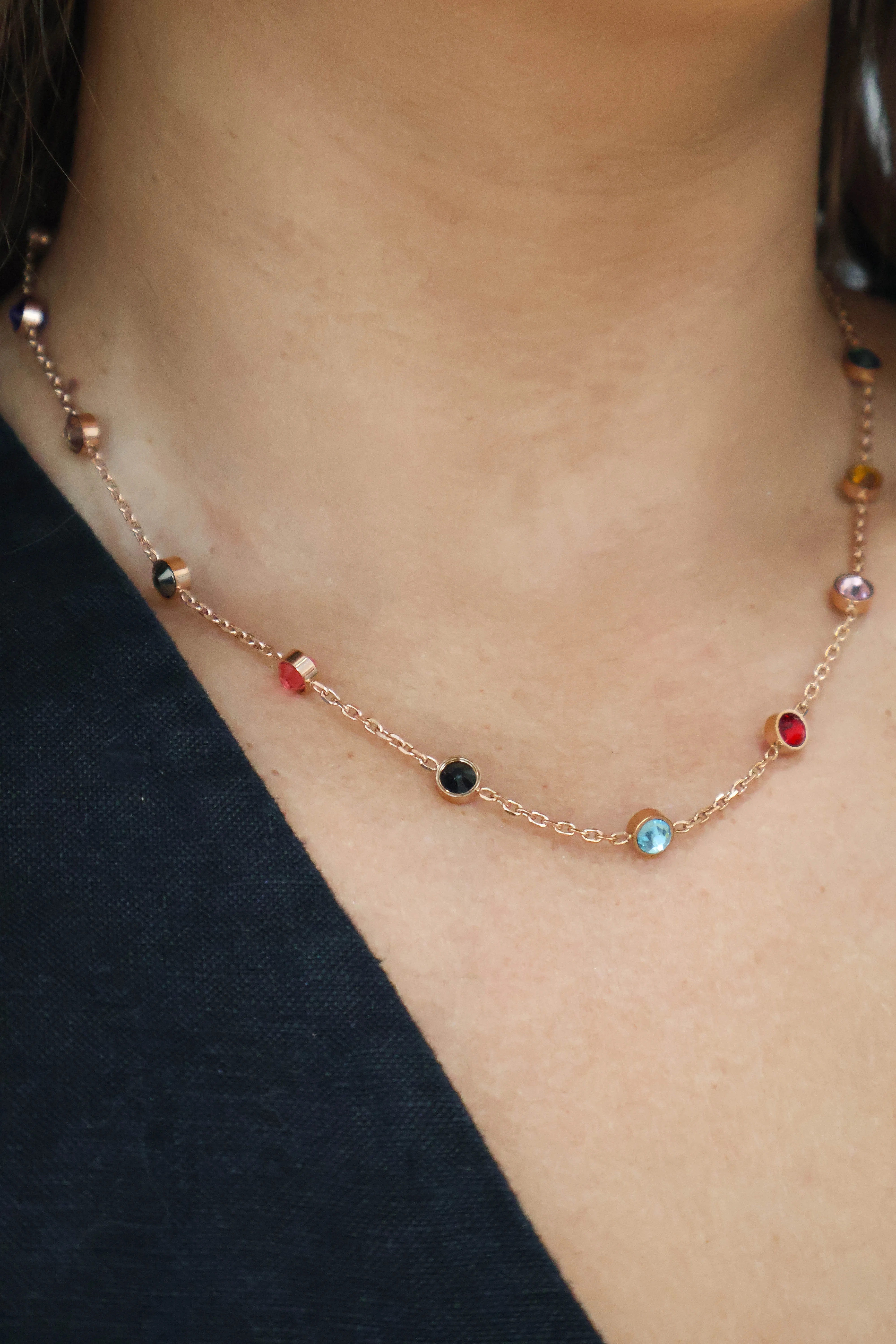 Eras Gemstone Necklace Version 2