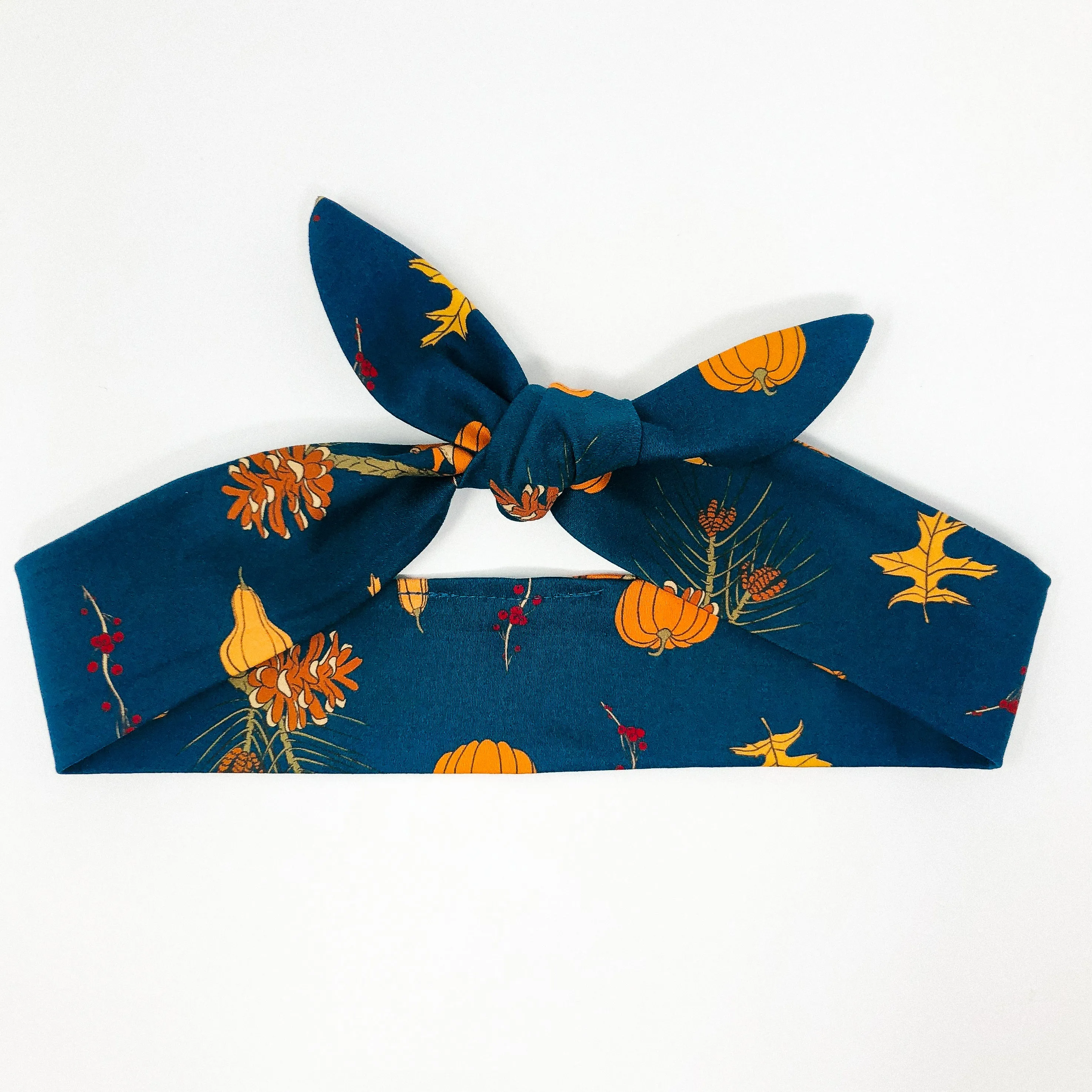 Fall Squirrel - Tie Headband