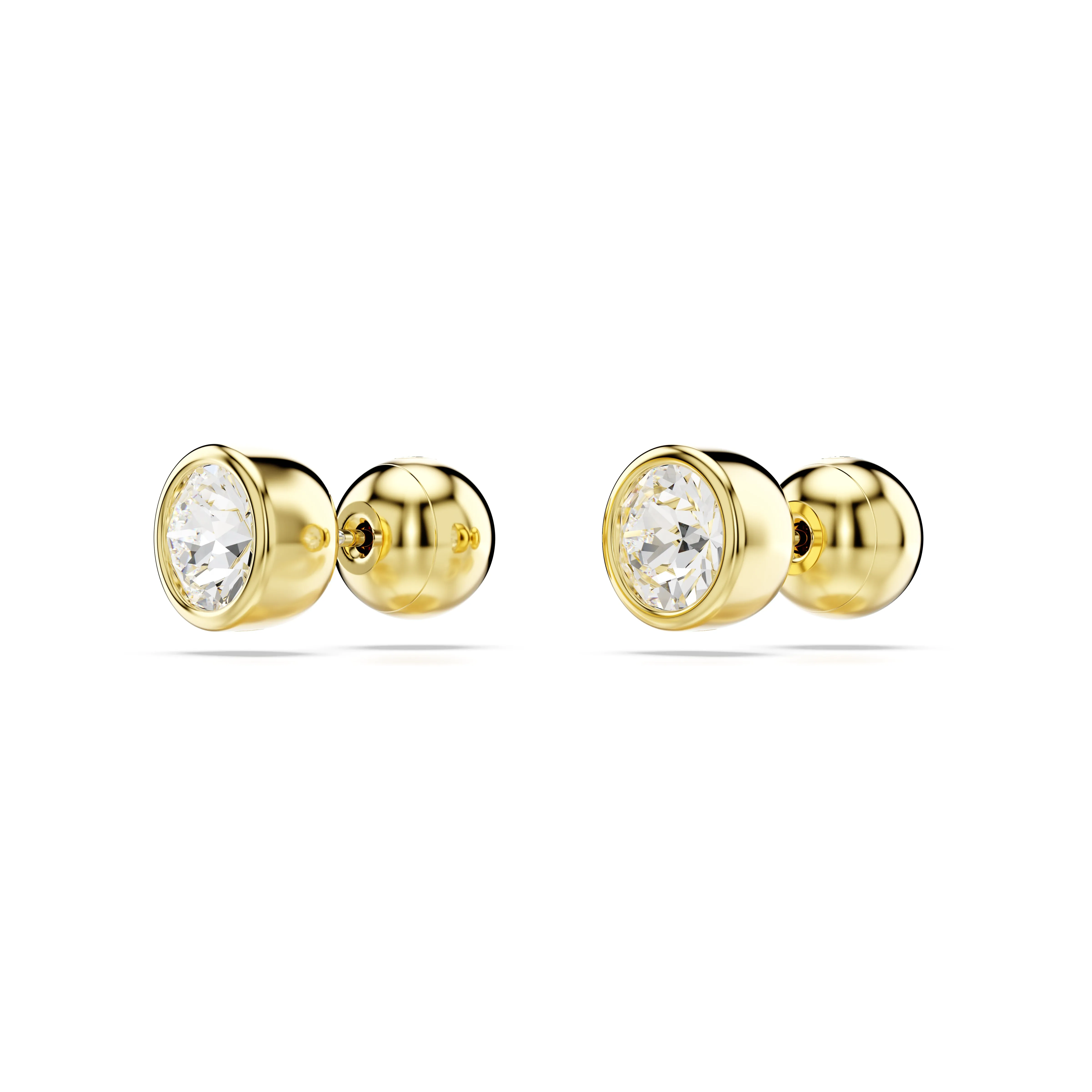 Gold Imber Stud Earrings by Swarovski