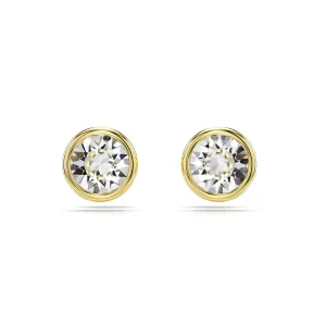 Gold Imber Stud Earrings by Swarovski