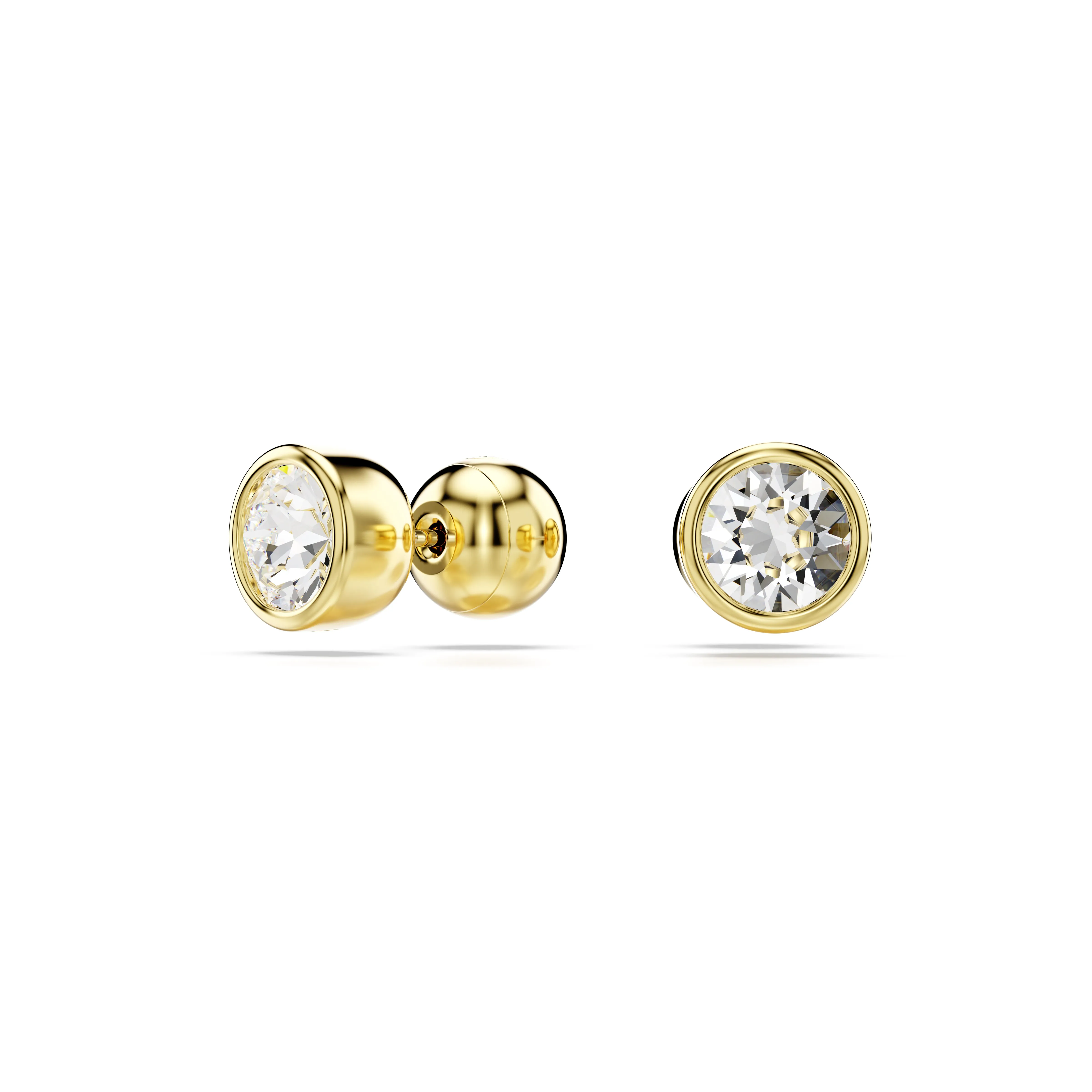 Gold Imber Stud Earrings by Swarovski