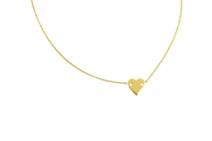 Golden Hour - 18K Yellow Gold Heart Necklace/Bracelet