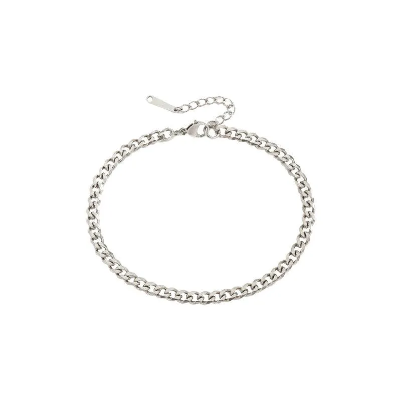 Ios Cuban Chain Anklet