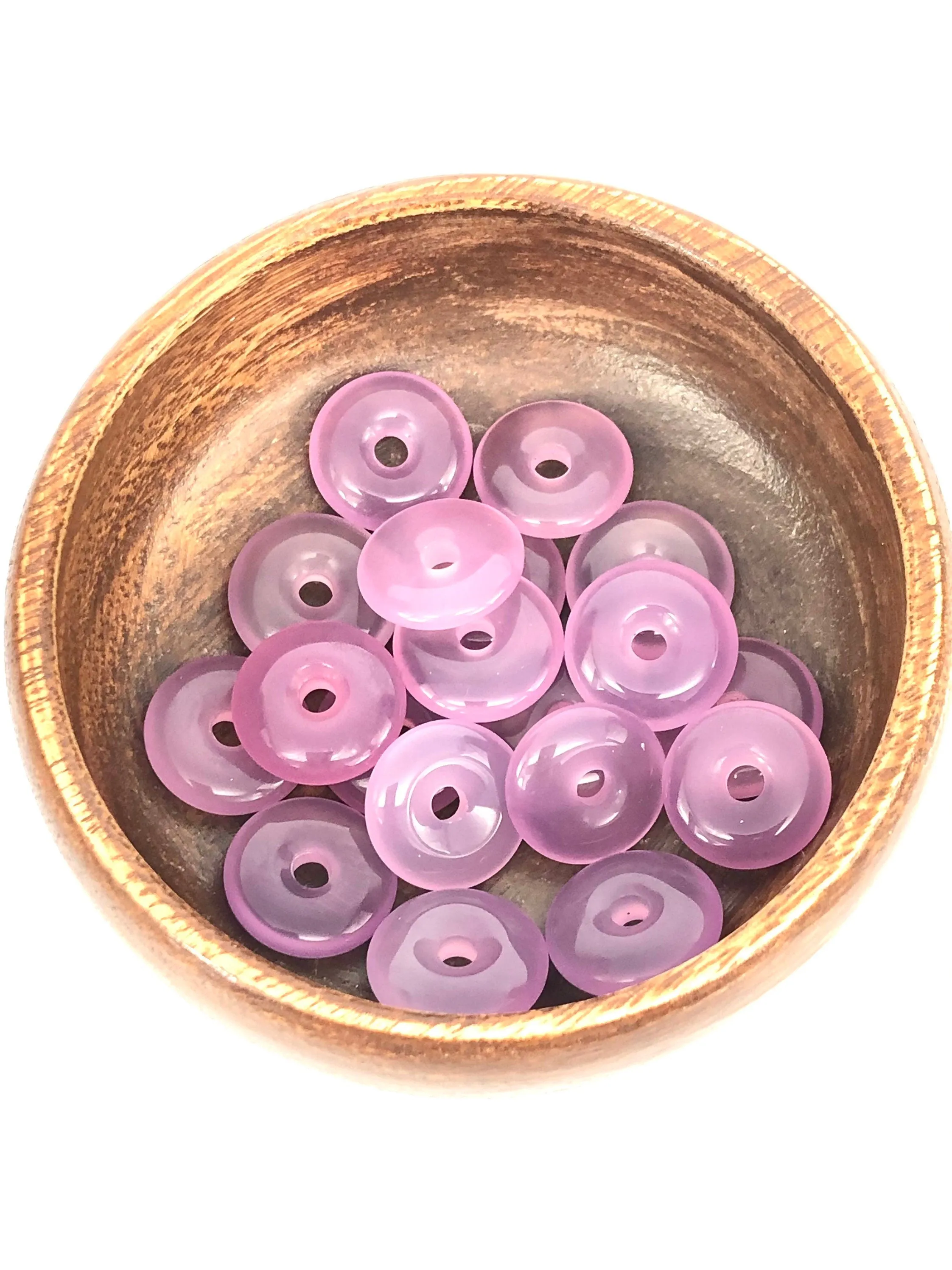 Jade Donut Beads Sku#BG122-3