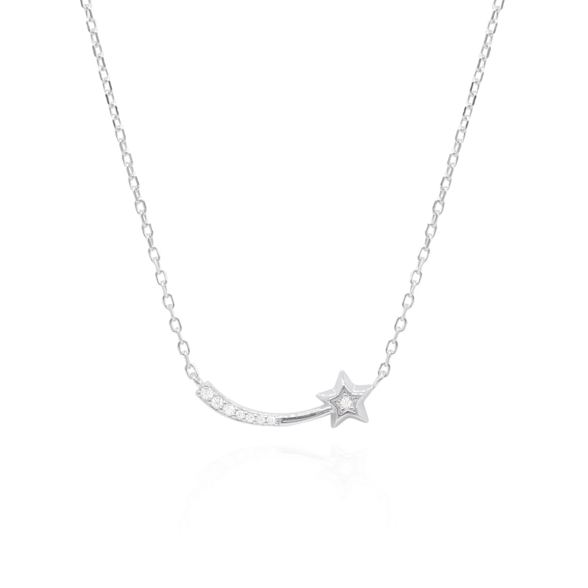 Leighton Shooting Star Necklace | 925 Sterling Silver