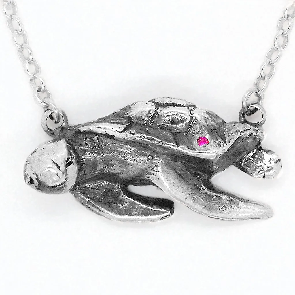 Matilda the Sea Turtle Pendant