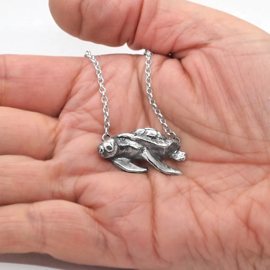 Matilda the Sea Turtle Pendant