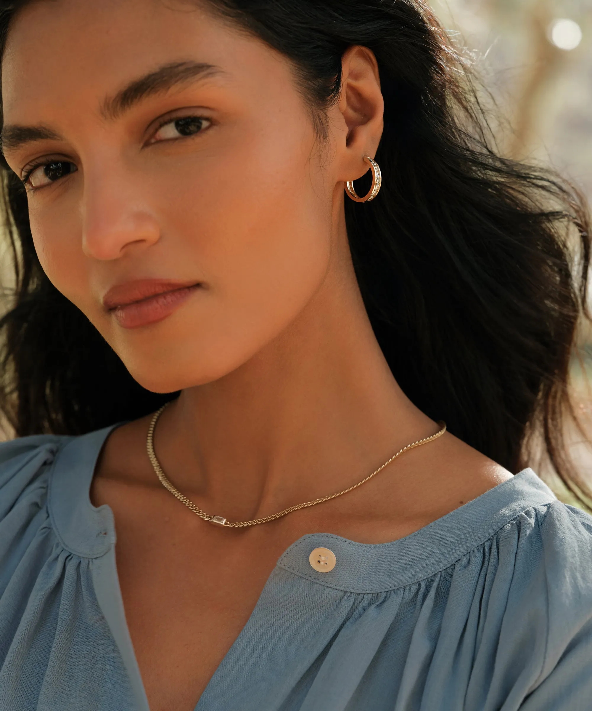 Merit Emerald Cut Necklace