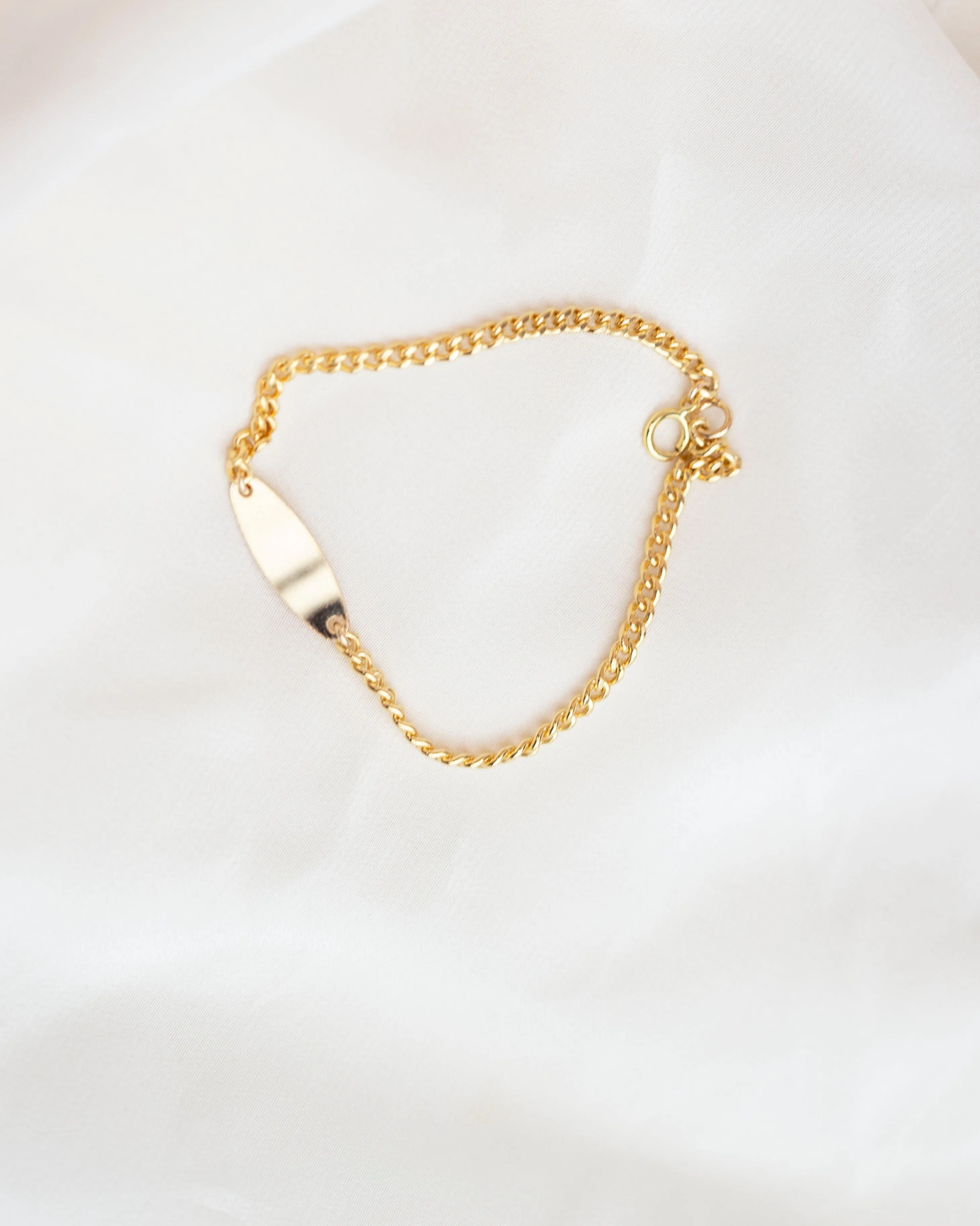 Mini Cuban ID Name Bracelet