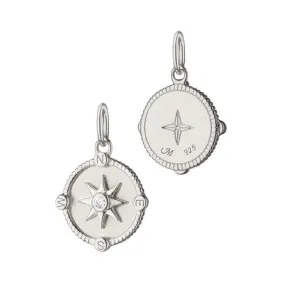 Miniature Compass Charm