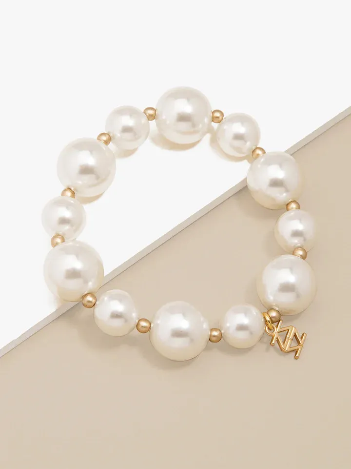 Mix Pearl Stretch Bracelet