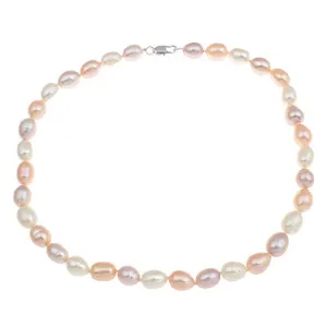 Multi-Colored 44cm Pearl Necklace For Women