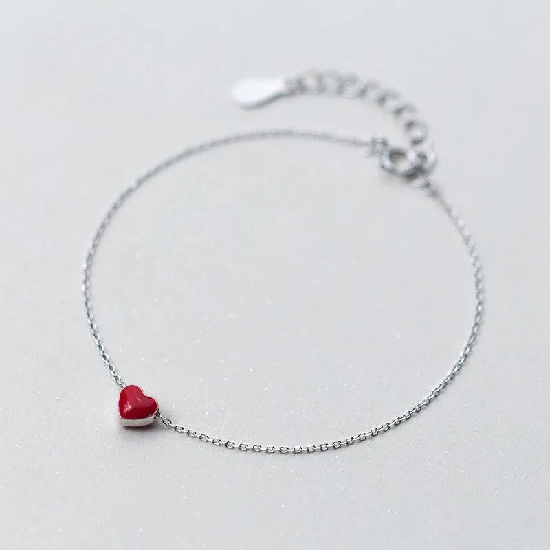 My Little Heart Minimal Bracelet