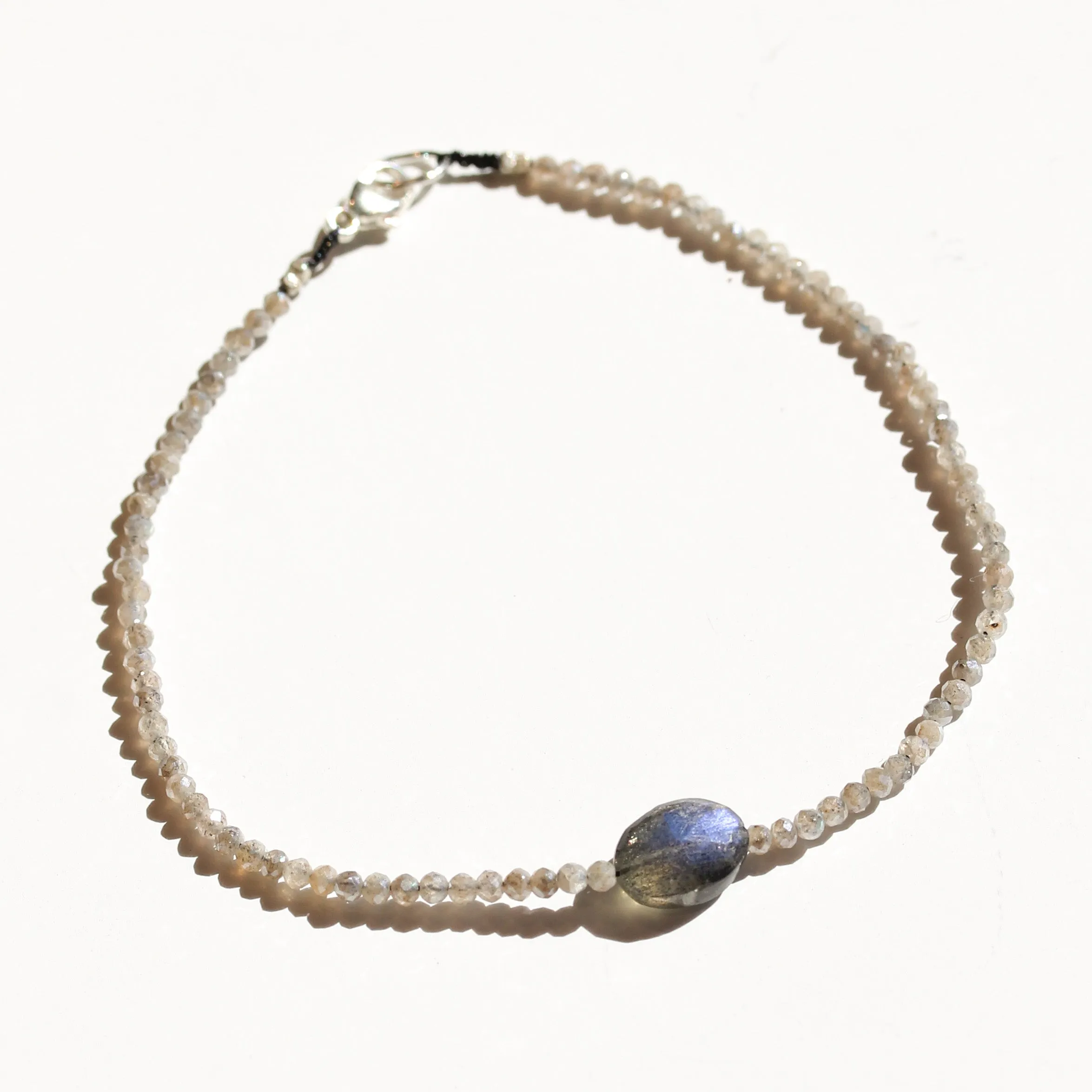 Mystic Moonstone   Labradorite Bracelet No.7