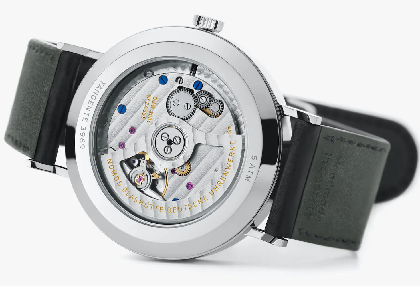 NG Watch Tangente NeoMTik 39 Platinum Grey Sapphire Crystal