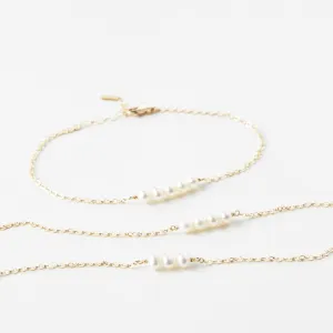 Ohana Bracelet - 14k Solid Gold