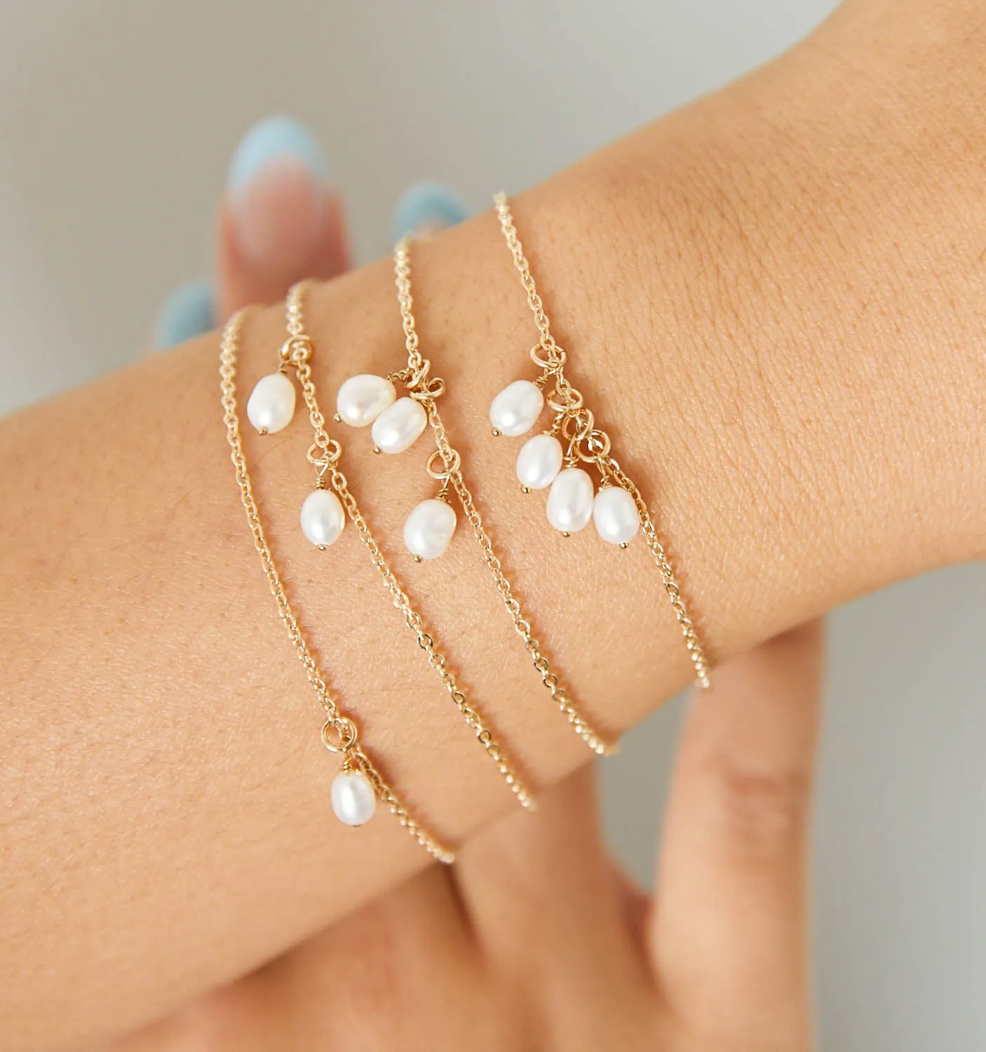 Personalized Pearl Bracelet