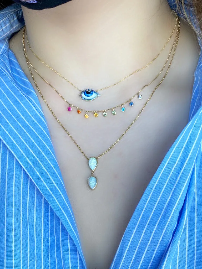 Rainbow 'Cleo' Necklace