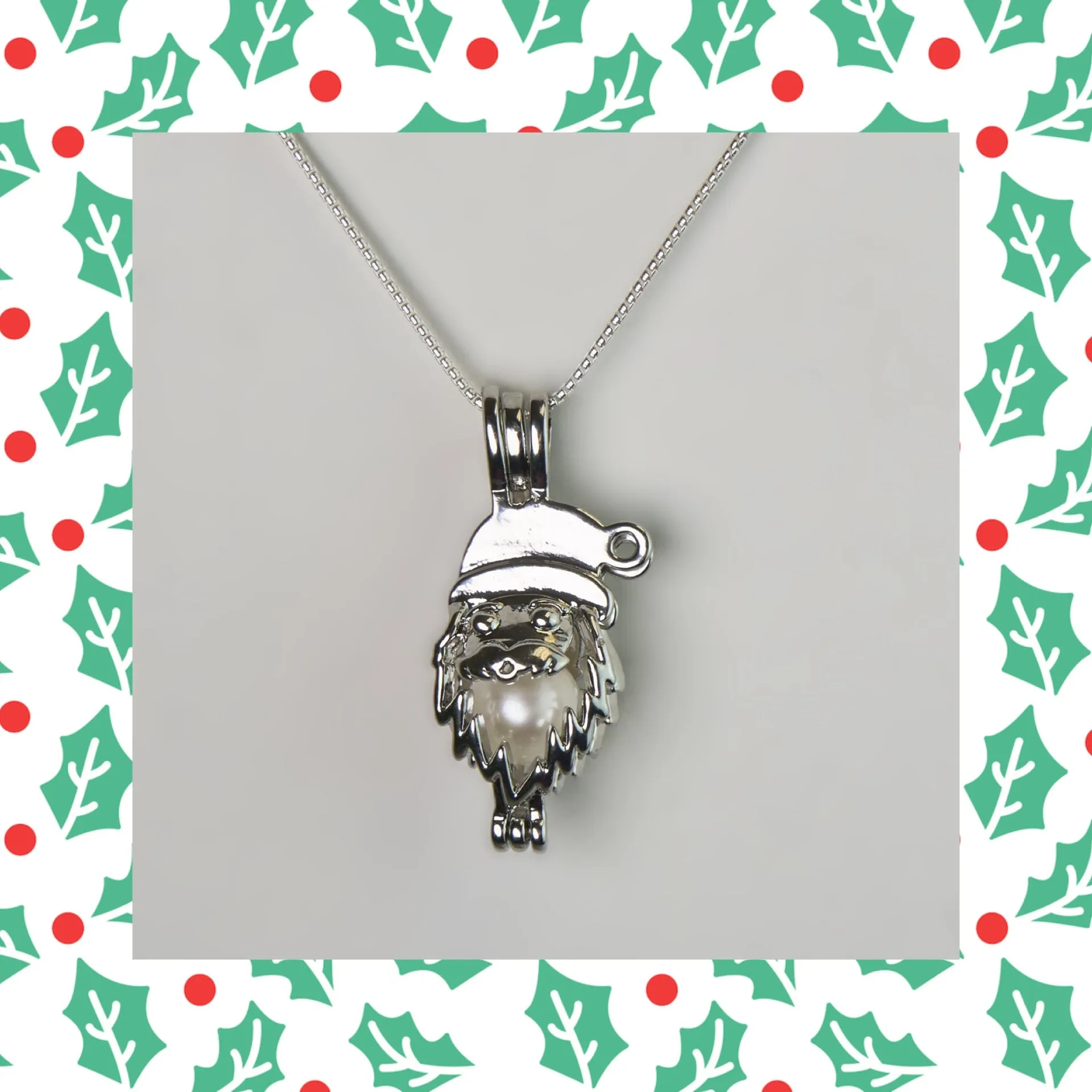 Santa Cage Necklace