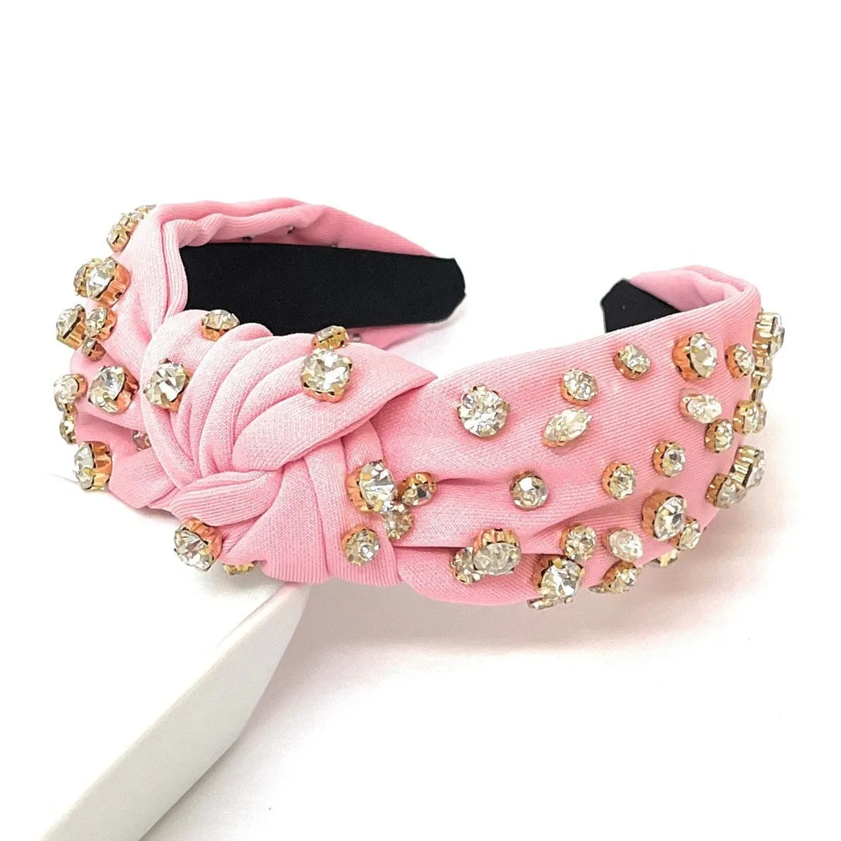 Sarah Jeweled Knotted Headband (more colors)