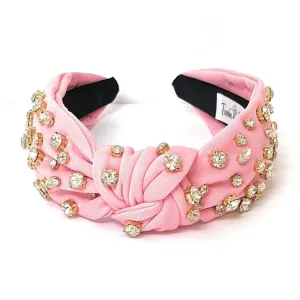 Sarah Jeweled Knotted Headband (more colors)