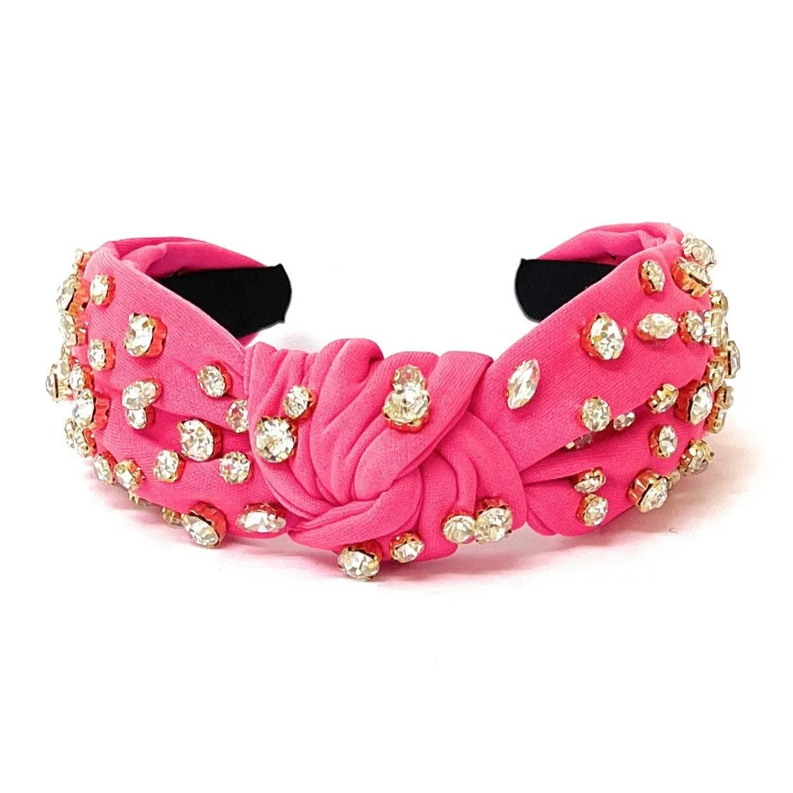 Sarah Jeweled Knotted Headband (more colors)