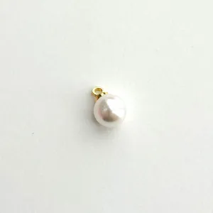 Smooth Pearl Charm