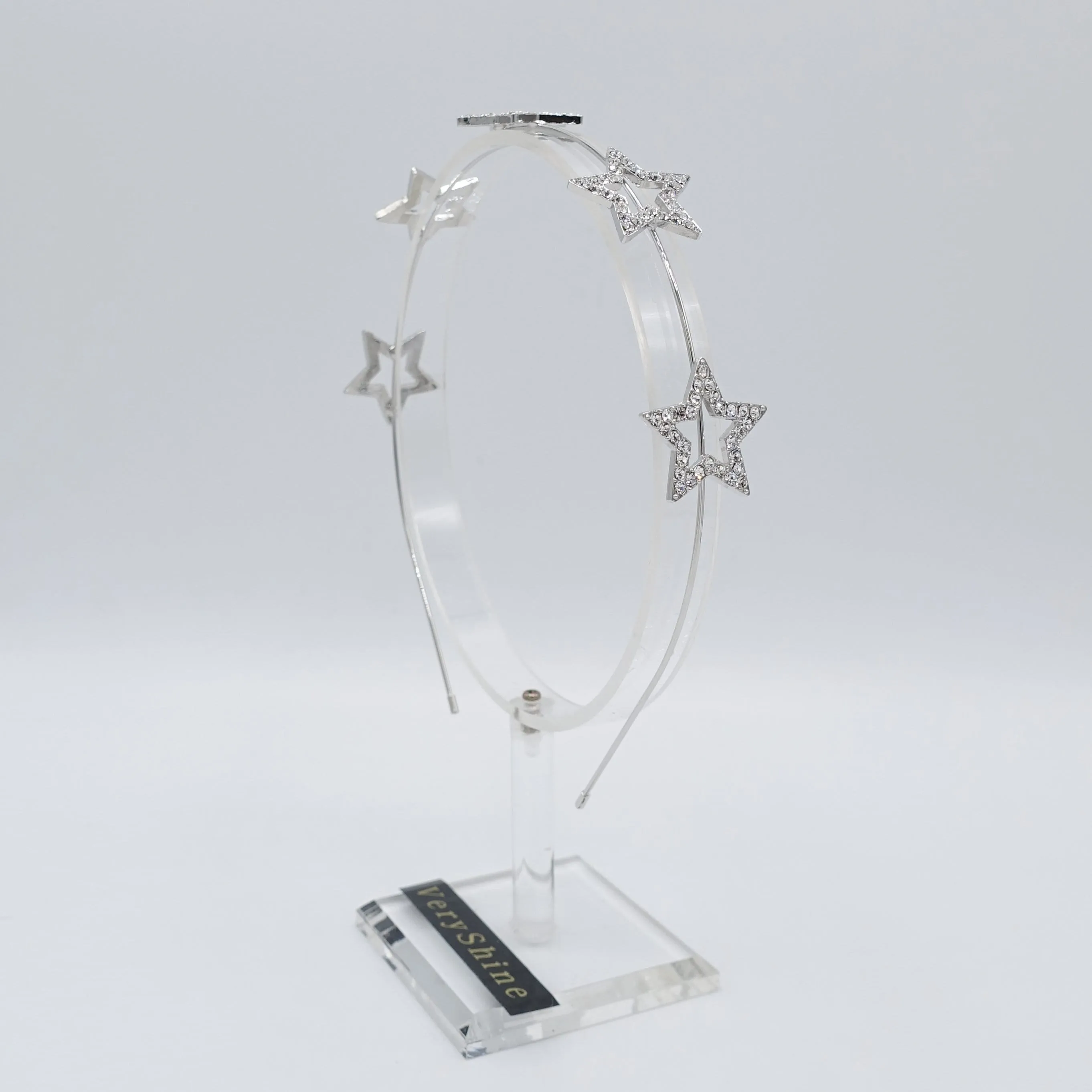 star headband rhinestone embellished hairband for women