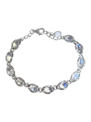 Sterling Silver Moonstone bracelets