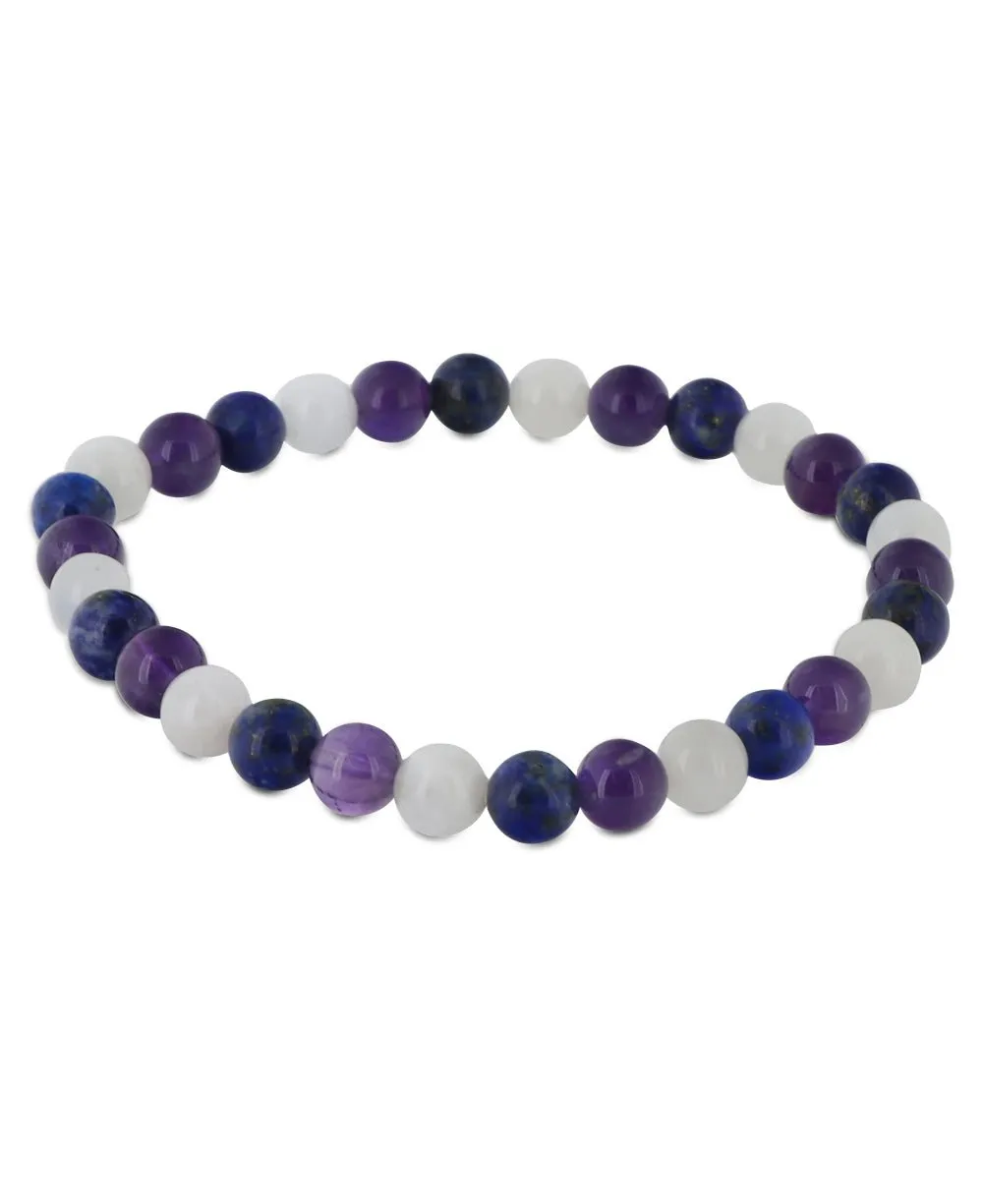 Third Eye Chakra Gemstone Bracelet