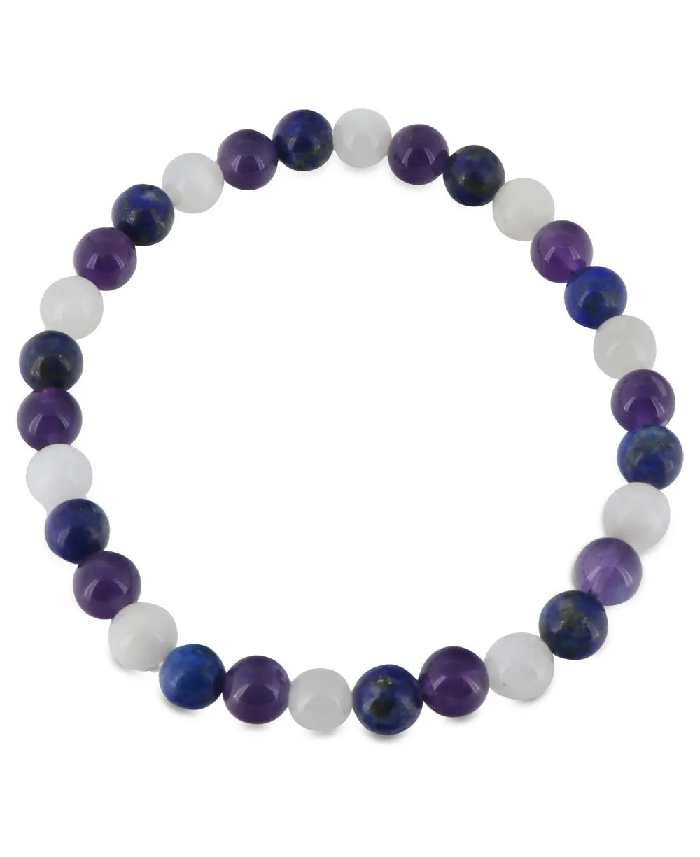 Third Eye Chakra Gemstone Bracelet