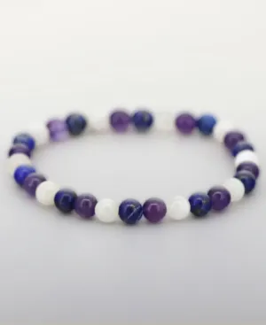 Third Eye Chakra Gemstone Bracelet